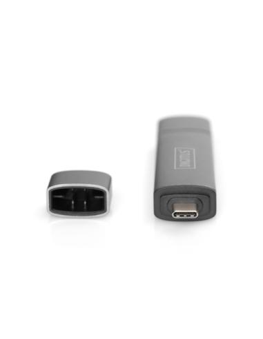 Digitus Dual Card Reader Hub USB-C™ / USB 3.0, OTG