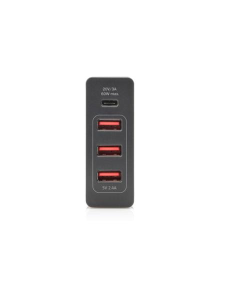 Digitus Adaptador USB universal de 4 puertos, USB Type-C™
