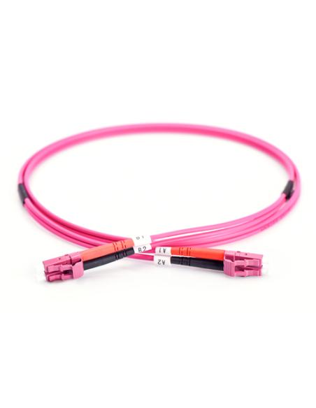 Digitus Cable de conexión multimode de fibra óptica, OM4, LC/LC