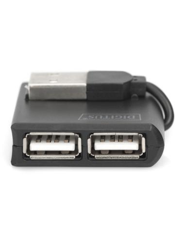 Digitus Hub de 4 puertos USB 2.0 de Alta Velocidad ®
