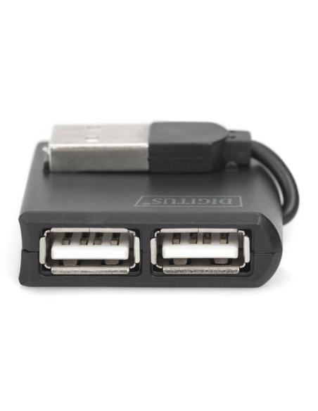 Digitus Hub de 4 puertos USB 2.0 de Alta Velocidad ®