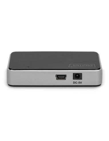 Digitus Concentrador USB 2.0 de 4 puertos