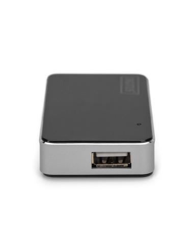 Digitus Concentrador USB 2.0 de 4 puertos
