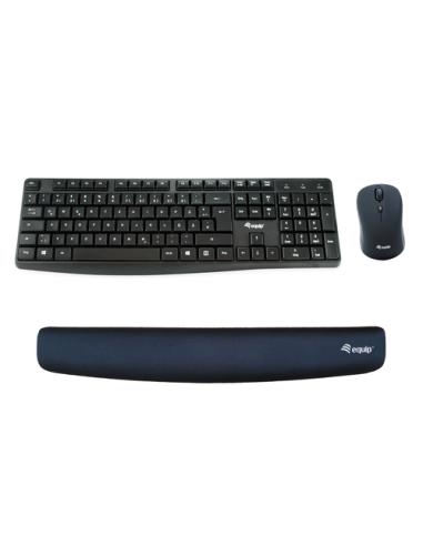 Equip Keyboard Wrist Rest descansa muñecas Espuma de memoria Negro