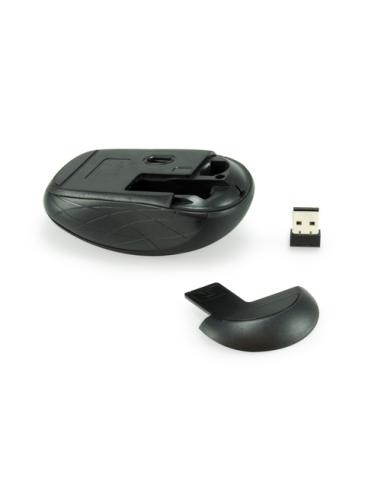 Equip 245109 ratón Viajes Ambidextro RF inalámbrico Óptico 1600 DPI