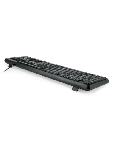 Equip 245211 teclado Oficina USB QWERTY Español Negro