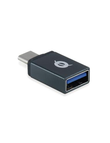 Conceptronic HUBBIES04B hub de interfaz USB 3.2 Gen 1 (3.1 Gen 1) Type-A 5000 Mbit/s Negro