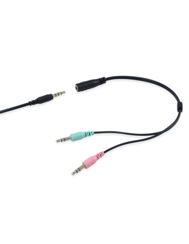 Equip Chat Headset Auriculares Alámbrico Diadema Llamadas/Música Negro