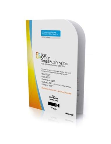 HP Microsoft Office Small Business 2007 Activation License - Media-less License 1 licencia(s)