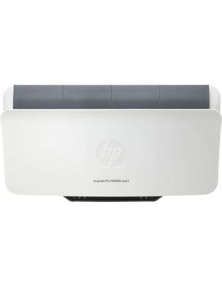 HP Scanjet Pro N4000 snw1 Sheet-feed Scanner Escáner alimentado con hojas 600 x 600 DPI A4 Negro, Blanco