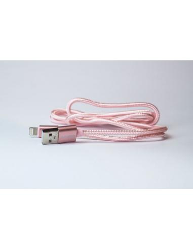Eightt ECI-2P cable de conector Lightning 1 m Rosa