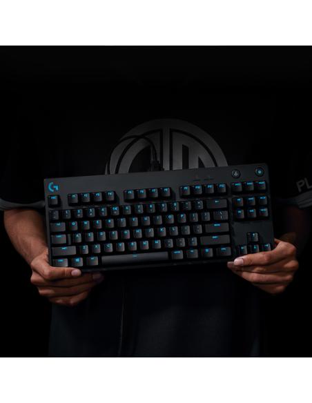 Logitech G PRO teclado Juego USB QWERTY Internacional de EE.UU. Negro