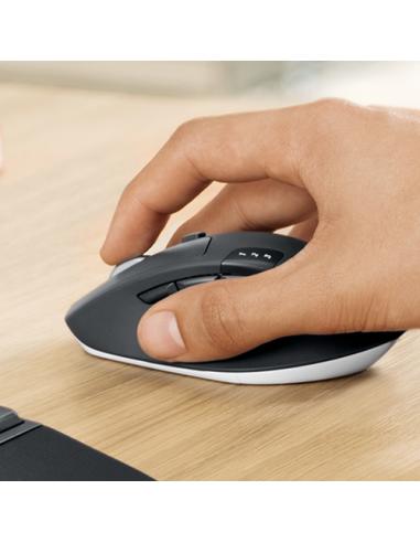 Logitech 920-008221 teclado Ratón incluido Universal RF Wireless + Bluetooth QWERTZ Alemán Negro