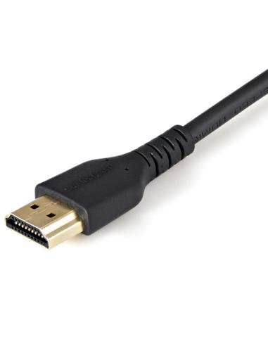 StarTech.com HDMM2MLS cable HDMI 2 m HDMI tipo A (Estándar) Negro