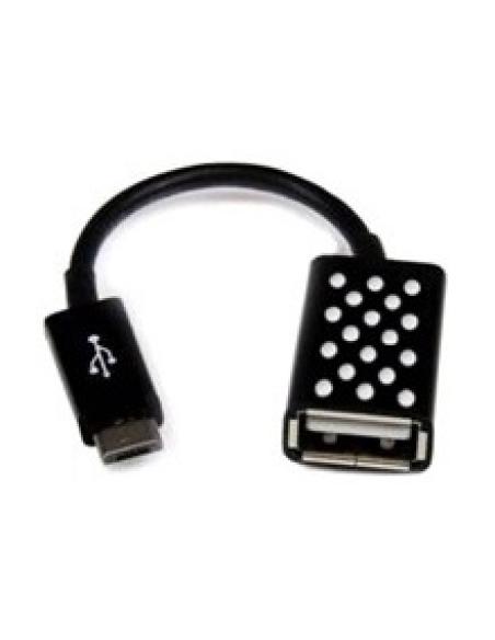 Belkin Micro-USB - USB A M/F cable USB USB 2.0 Micro-USB A Negro
