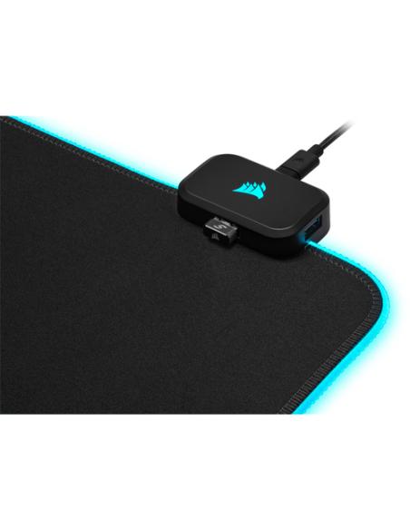 Corsair MM700 RGB Alfombrilla de ratón para juegos Negro