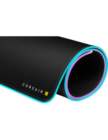 Corsair MM700 RGB Alfombrilla de ratón para juegos Negro