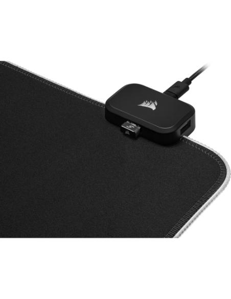Corsair MM700 RGB Alfombrilla de ratón para juegos Negro