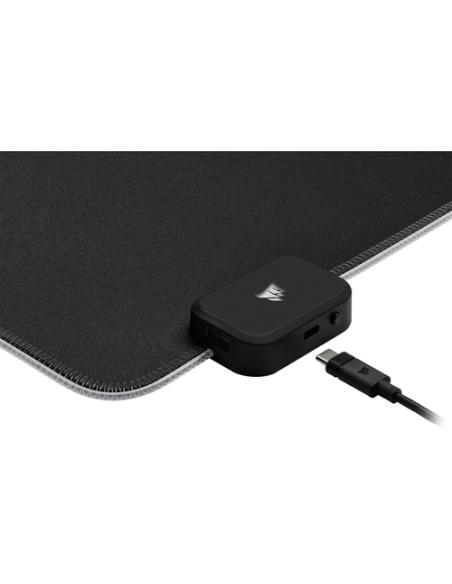 Corsair MM700 RGB Alfombrilla de ratón para juegos Negro
