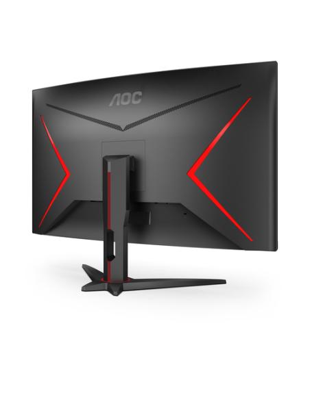 AOC G2 C32G2ZE/BK pantalla para PC 80 cm (31.5") 1920 x 1080 Pixeles Full HD LED Negro, Rojo