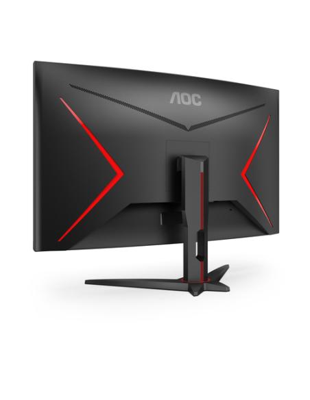 AOC G2 C32G2ZE/BK pantalla para PC 80 cm (31.5") 1920 x 1080 Pixeles Full HD LED Negro, Rojo