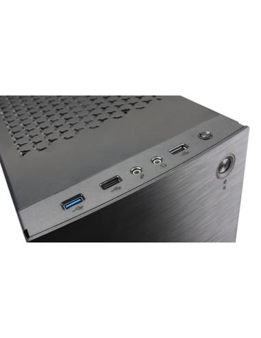 Tacens Imperator II, Caja Semitorre ATX, 1x Ventilador 120mm + Rejillas, Negro