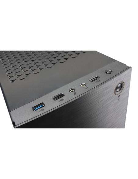 Tacens Imperator II, Caja Semitorre ATX, 1x Ventilador 120mm + Rejillas, Negro