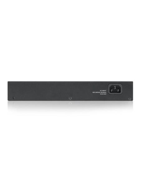 Zyxel GS1100-24E No administrado Gigabit Ethernet (10/100/1000) Negro