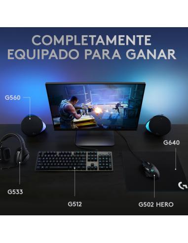 Logitech G 920-009344 teclado Juego USB QWERTY Español Carbono