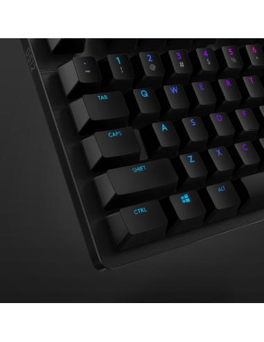 Logitech G 920-009344 teclado Juego USB QWERTY Español Carbono