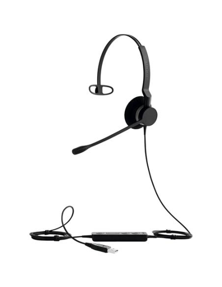 Jabra 2393-829-109 auricular y casco Auriculares Alámbrico Diadema Oficina/Centro de llamadas USB tipo A Negro