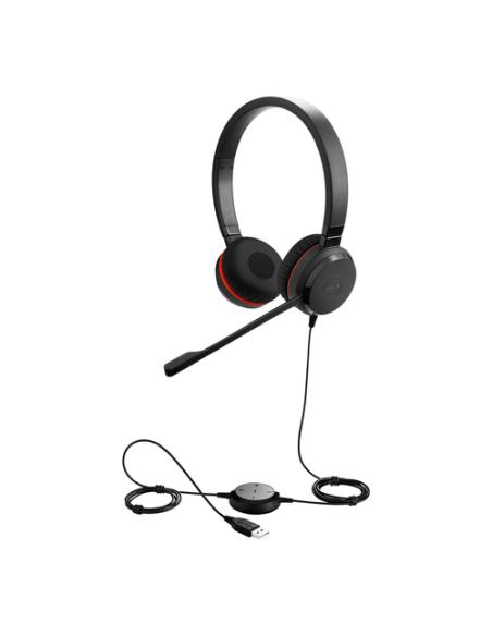 Jabra Evolve 30 II Auriculares Alámbrico Diadema Oficina/Centro de llamadas USB tipo A Negro