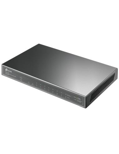 TP-Link TL-SG1210P switch No administrado Gigabit Ethernet (10/100/1000) Energía sobre Ethernet (PoE) Gris