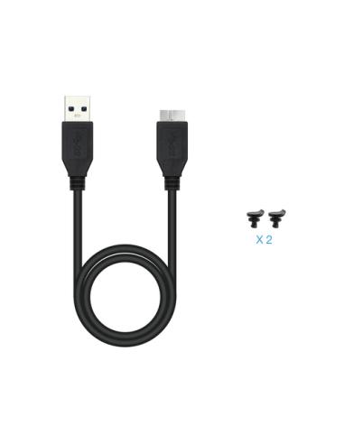 TooQ TQE-2281G caja para disco duro externo Caja externa para unidad de estado sólido (SSD) Gris M.2