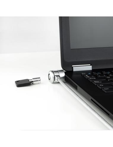 TooQ TQCLKC0025 cable antirrobo Plata 1,5 m