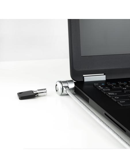 TooQ TQCLKC0025 cable antirrobo Plata 1,5 m