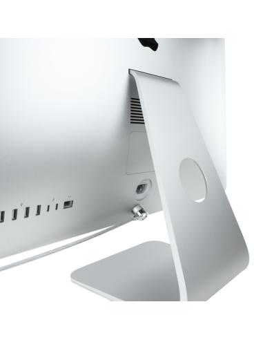 TooQ TQCLKC0025 cable antirrobo Plata 1,5 m