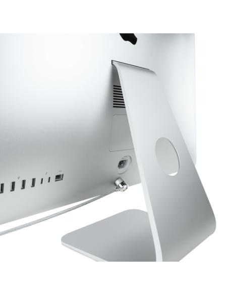 TooQ TQCLKC0025 cable antirrobo Plata 1,5 m