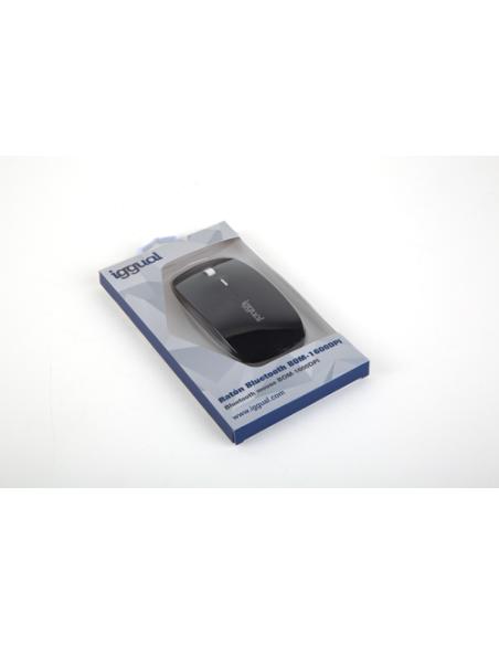 iggual IGG316771 ratón Oficina Ambidextro Bluetooth 1600 DPI