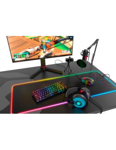 Krom Kluster teclado Juego USB + Bluetooth Negro