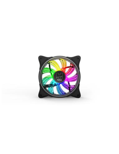 NOX A-Fan Carcasa del ordenador Ventilador 12 cm Negro 1 pieza(s)