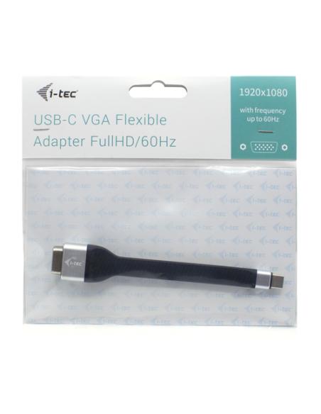 i-tec USB-C Flat VGA Adapter 1920 x 1080p/60 Hz