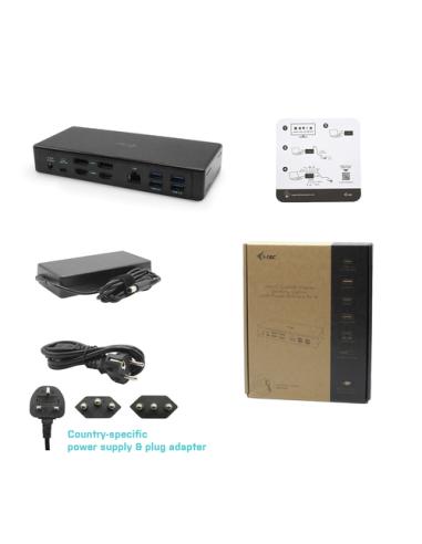 i-tec USB-C Quattro Display Docking Station with Power Delivery 85 W