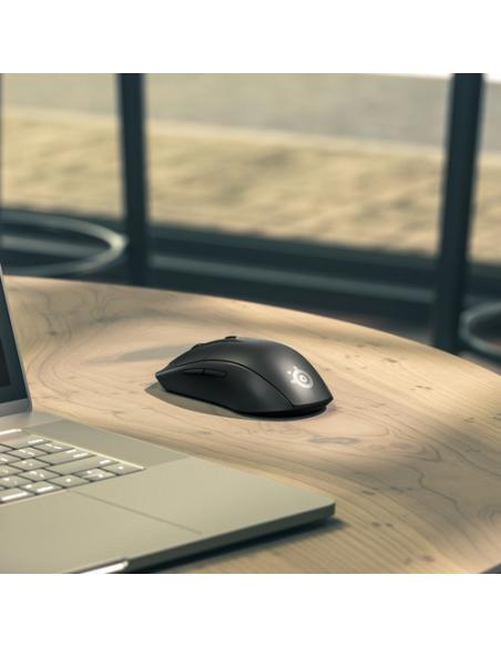 Steelseries Rival 3 Wireless ratón Juego mano derecha RF Wireless + Bluetooth Óptico 18000 DPI