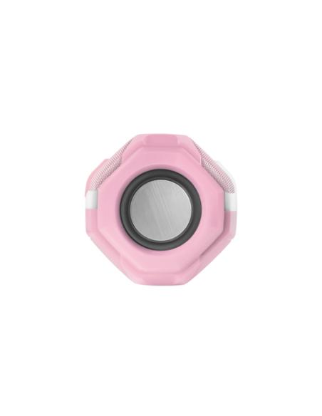 Mars Gaming MSBAXP, Altavoz Bluetooth RGB, Compacto,10W, USB/MicroSD/Radio, Rosa