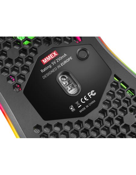 Mars Gaming MMEX, Negro, One size