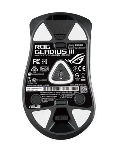 ASUS ROG Gladius III ratón Juego mano derecha USB tipo A Óptico 19000 DPI