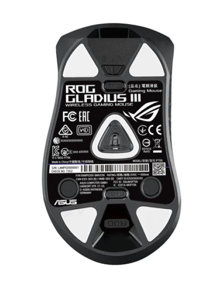 ASUS ROG Gladius III ratón Juego mano derecha USB tipo A Óptico 19000 DPI