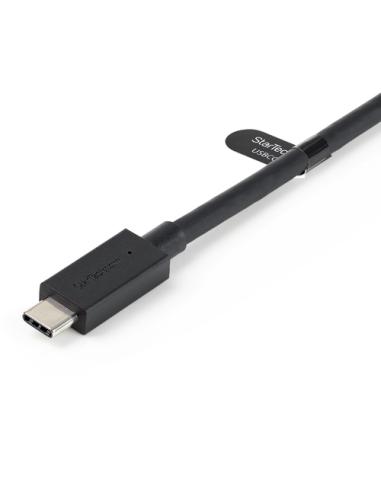 StarTech.com Cable USB-C de 1m con Llave Adaptador (Dongle) a USB-A - Cable Híbrido USB Tipo C a USBC (10Gbps y PD de 100W) o US