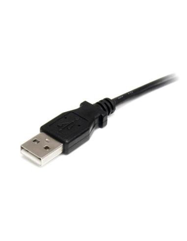 StarTech.com Cable Adaptador de Alimentación de 90cm USB a Conector Coaxial Tipo H 5V DC - Macho a Macho